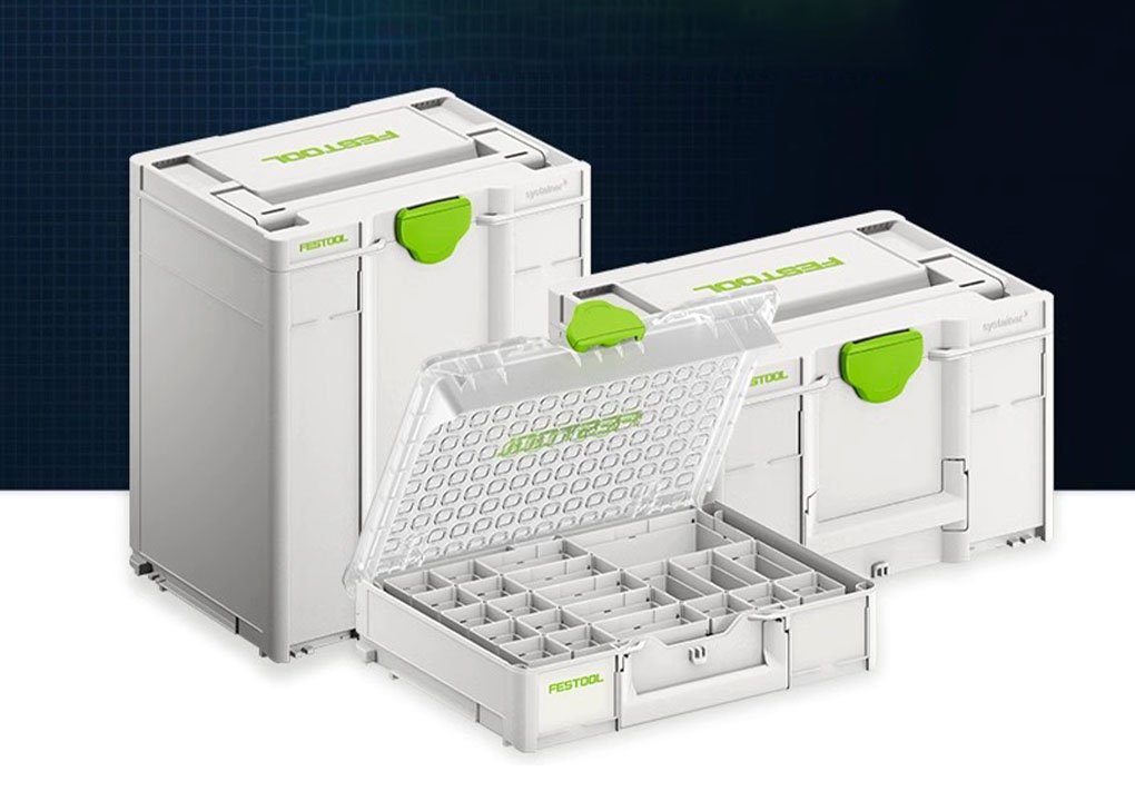 FESTOOL费斯托3代工具箱窃入式堆叠组合多功能配件收纳整理塑料箱